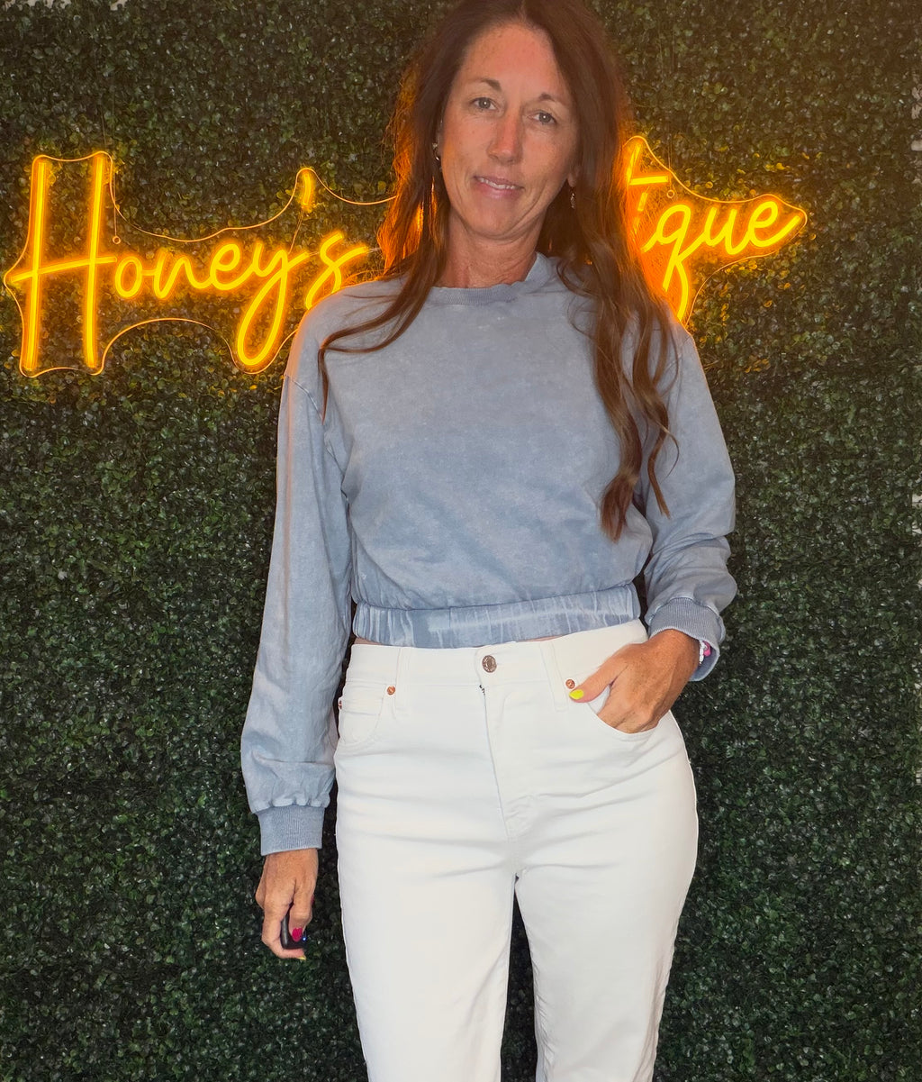 Casual Blue Top