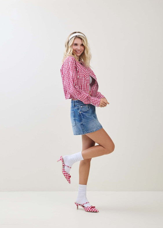Red Gingham Shirt