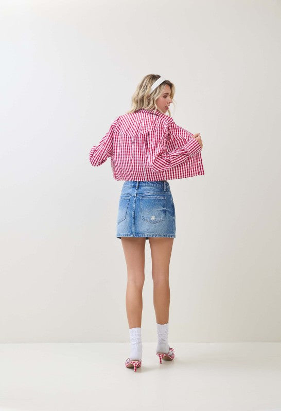 Red Gingham Shirt