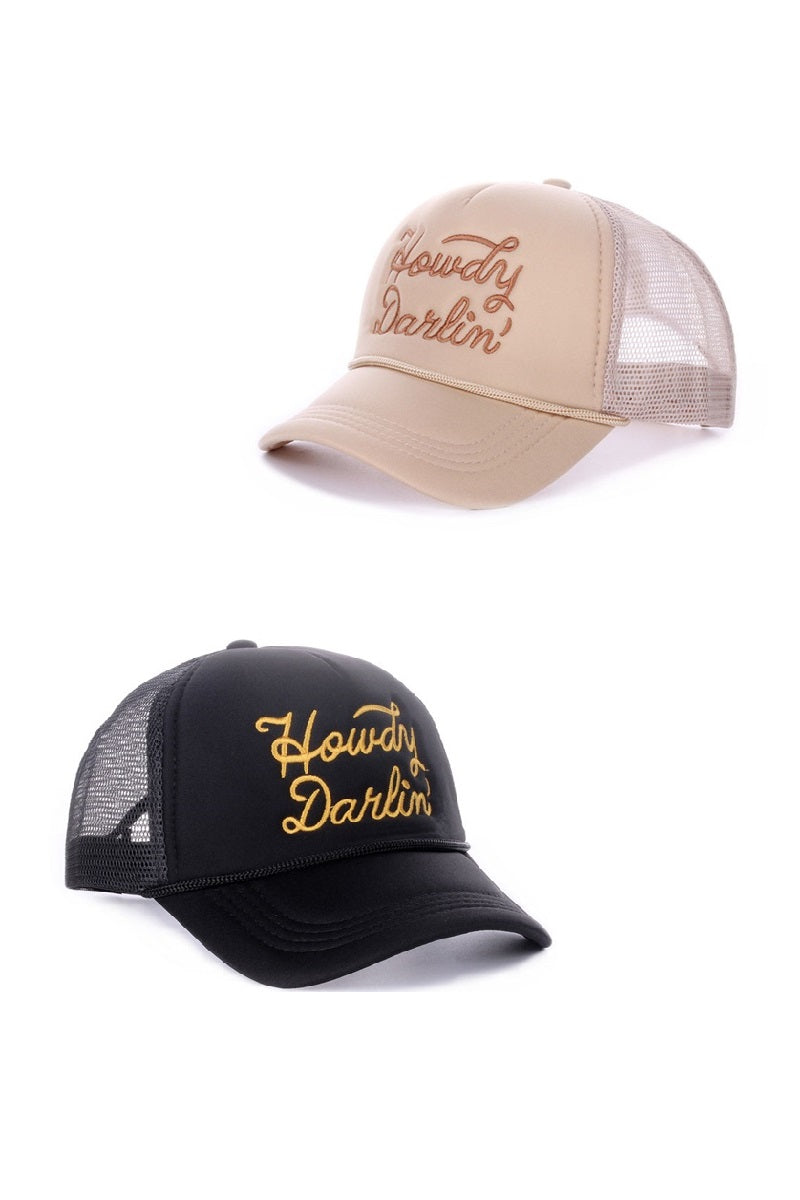 Howdy Darlin Hat- Mocha