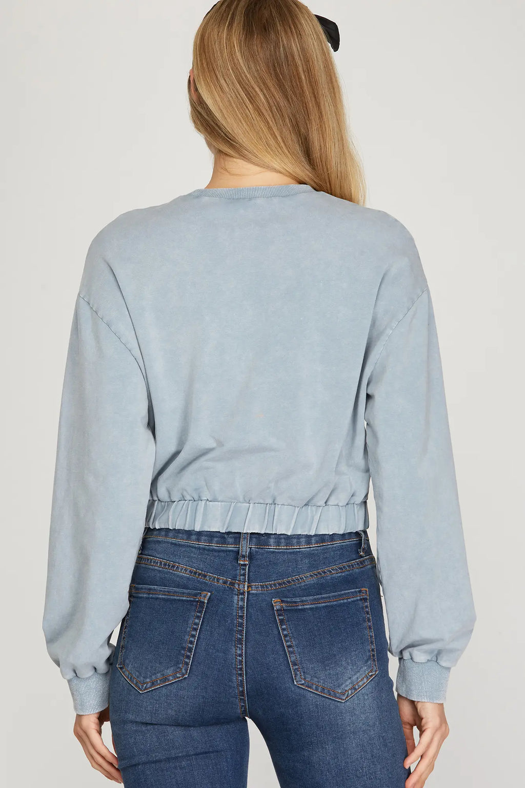 Casual Blue Top