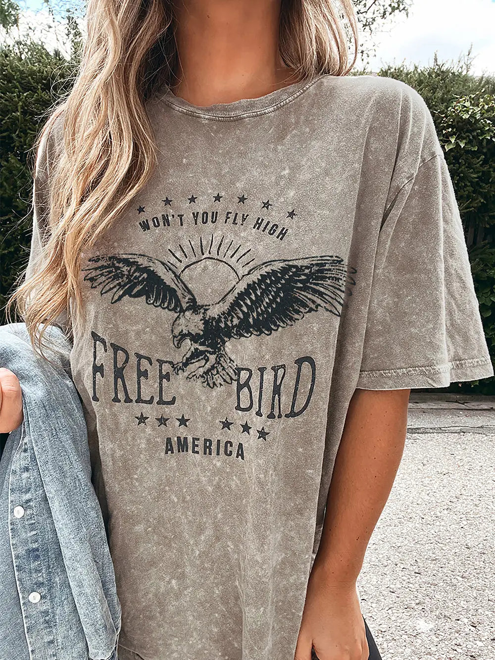 Free Bird Vintage Graphic Tee