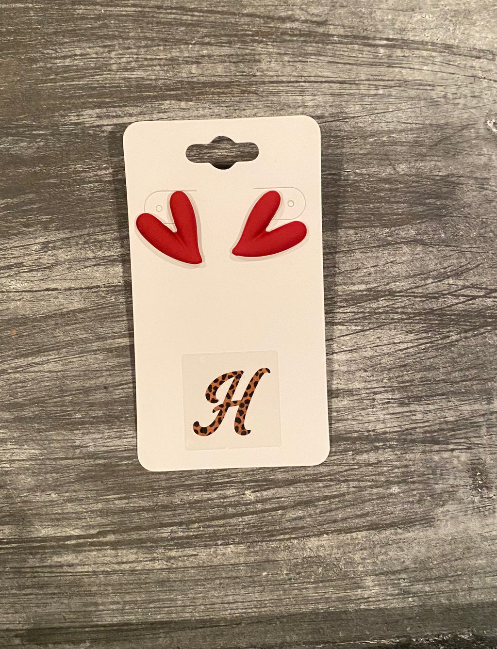 Red Heart Earrings