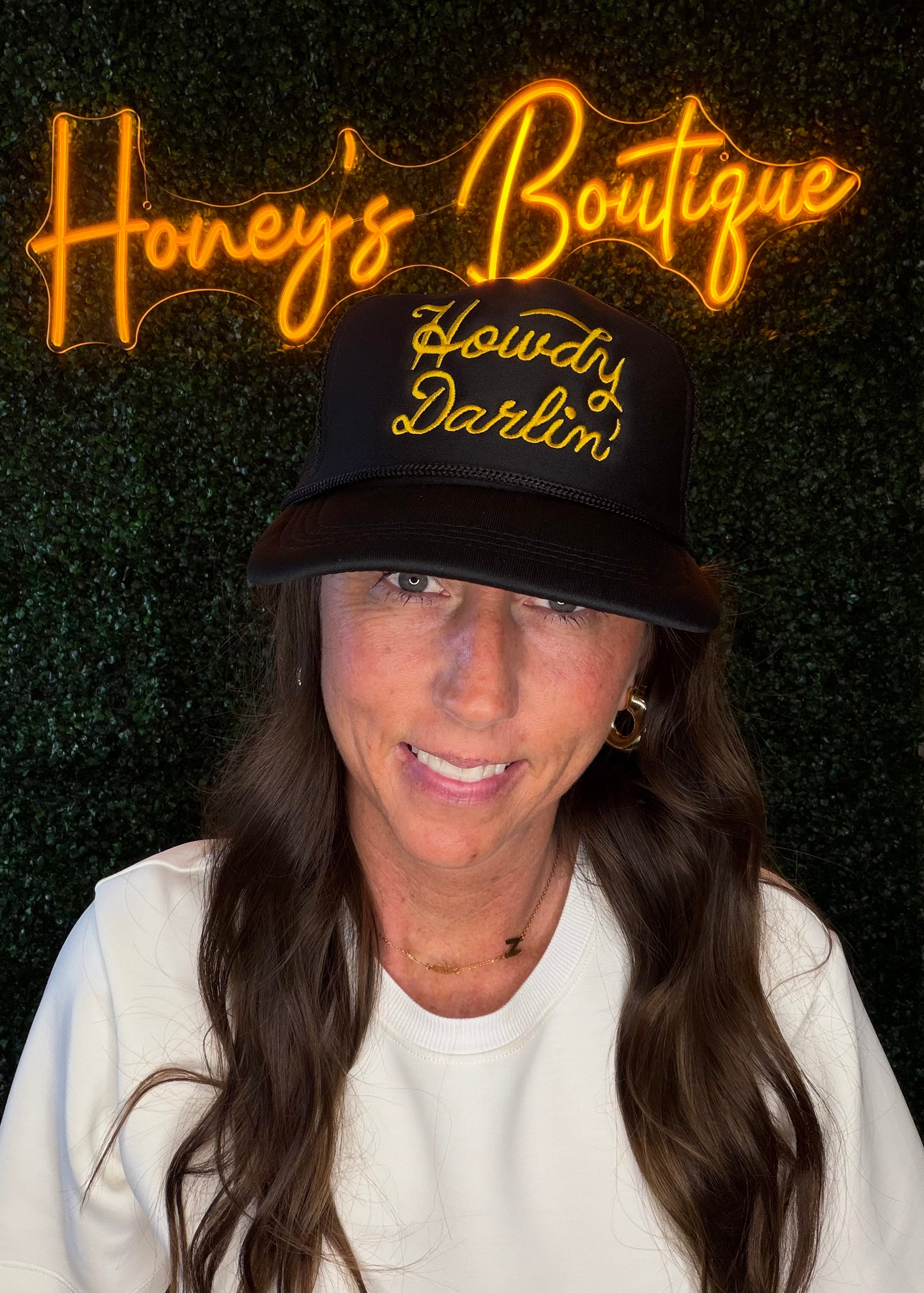 Howdy Darlin Hat- Black