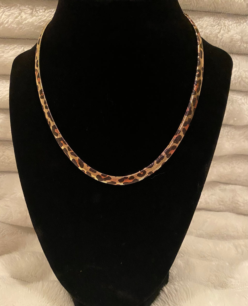 Cheetah Chain Necklace