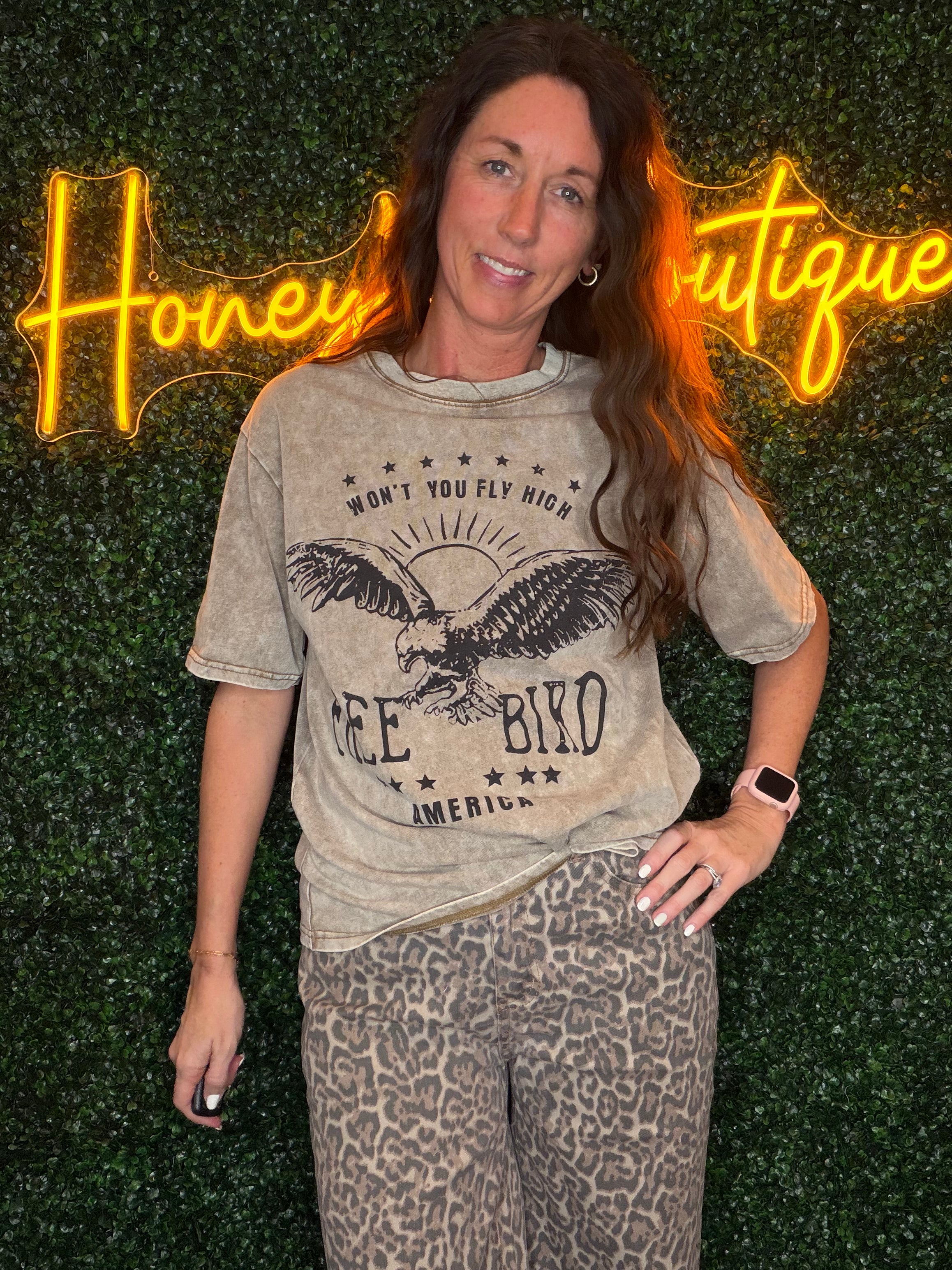 Free Bird Vintage Graphic Tee