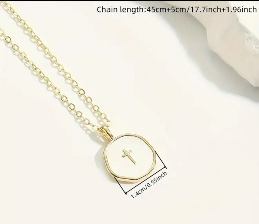 Gold Cross Necklace