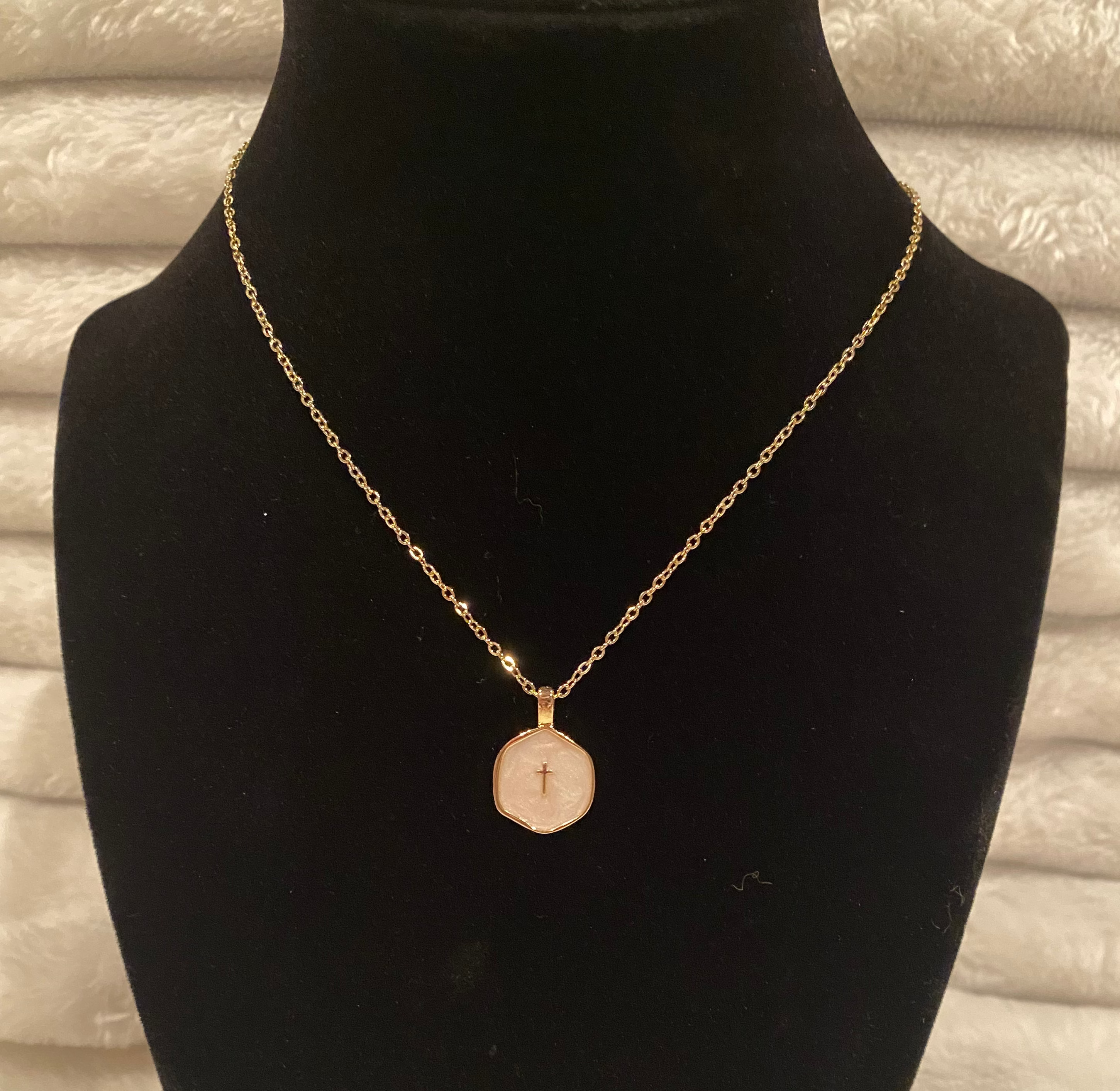 Gold Cross Necklace